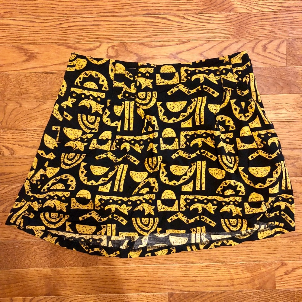 Funky print skirt